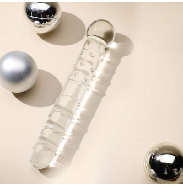 MizzZee - Magic Crystal Realistic Dildo (Spiral Beaded)